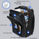 18 Inch Waterproof Double Shoulder Backpack With Usb Black