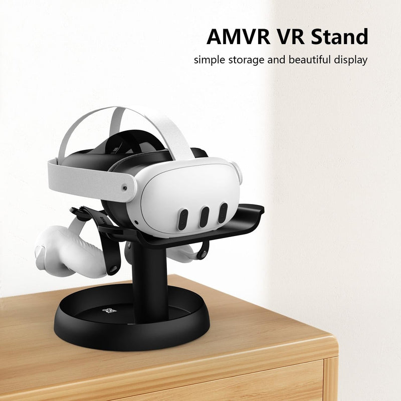 Universal Vr Desktop Storage Rack For Apple Meta Quest Pico And Playstation