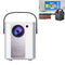 C500 Portable Mini Led Home Hd Projector - White Same Screen Version
