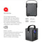 C500 Portable Mini Led Home Hd Projector - White Same Screen Version