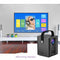 C500 Portable Mini Led Home Hd Projector - White Same Screen Version