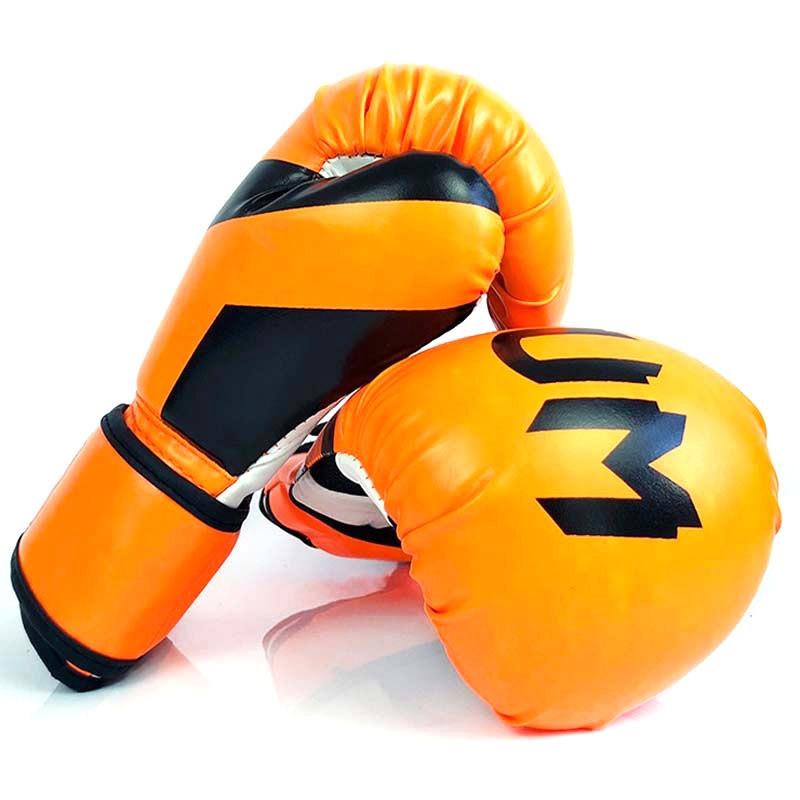 Professional Adult Boxing Training Gloves - 6Oz For Muay Thai Fighting - Red