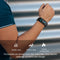 1.14 Inch Steel Band Earphone Detachable Smart Watch Support Bluetooth Call - Black