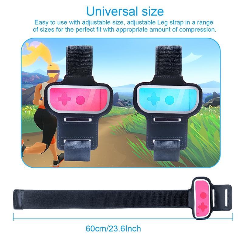 2-pack Joy-con Leg Straps for Nintendo Switch - Black