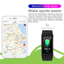 Waterproof Smart Watch With Heart Rate And Sleep Monitoring - Black