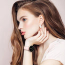 Smart Watch With Body Temp / Heart / Bp / Oxygen / Sleep Monitoring And Menstrual Cycle Prediction - Ip67 Waterproof - Black