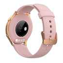 Smart Watch With Body Temp / Heart / Bp / Oxygen / Sleep Monitoring And Menstrual Cycle Prediction - Ip67 Waterproof - Black