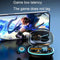 Wireless Bluetooth Earphones with Noise Reduction and Power Bank Function - Black