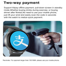 Steel Smart Watch With Colour Screen - Dt4 - Black
