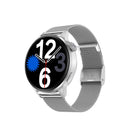 Steel Smart Watch With Colour Screen - Dt4 - Black