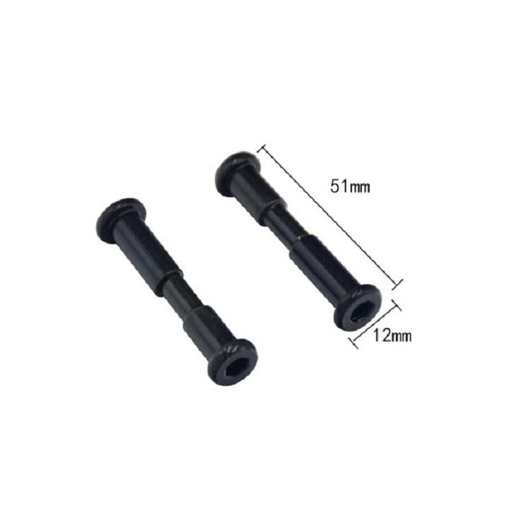 2-pack Inner Hex Lock Screws for Xiaomi Mijia M365 Electric Scooter - Black