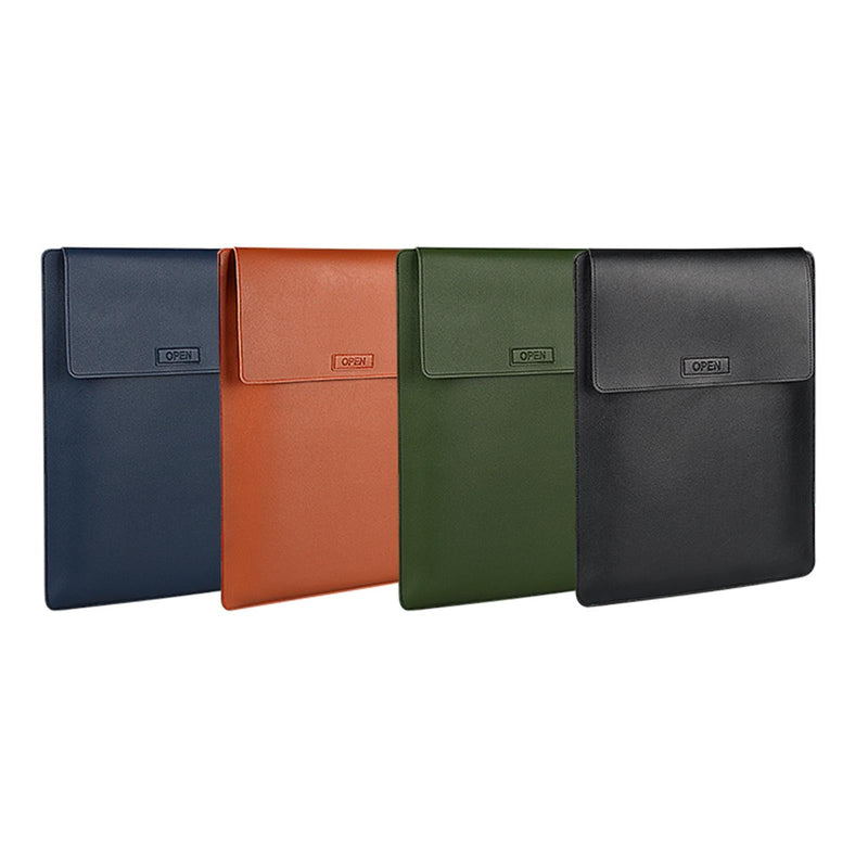 3-in-1 Multifunctional Laptop Bag - Fits 13.3 Inch - Pu Material - Sapphire Blue