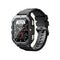 2.02 Inch Sport Smart Watch Support Bluetooth Call / Sleep / Blood Oxygen / Heart Rate / Blood Pressure Health Monitor - Black