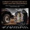 2.02 Inch Sport Smart Watch Support Bluetooth Call / Sleep / Blood Oxygen / Heart Rate / Blood Pressure Health Monitor - Black