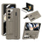 For Samsung Galaxy Z Fold4 5G Full Coverage Pc Case With Pen - Light Brown