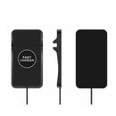 2-in-1 Non-slip Wireless Charger for C7 Car Navigation - Black
