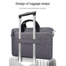 13.3 Inch Laptop Carrying Bag With Shoulder Strap - Handheld Briefcase Style - Black