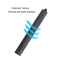Aluminum Alloy Extension Rod With Diamond Texture