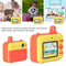 1080p Children's Camera with 2.36 Hd Led Display and Thermal Printing - Instant Capture - Yellow