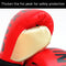 Junior Boxing Training Gloves For Sanda Fighting - Letter Pattern - Red