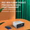 Portable Mini Home Theater Projector - 80 Lumens 1920X1080P Remote Control & Adaptor - White