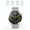 1.36 Inch Round Screen Bluetooth Smart Watch With Leather Strap - Black