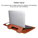 14.1 Inch Laptop Sleeve Leather Carrying Bag - Black