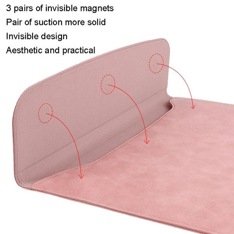 13 Inch Slim Tablet Case with Magnetic Suction for Laptop - Inner Bag - Black