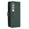 For Samsung Galaxy Z Fold4 5G Litchi Texture Zip Wallet - Black