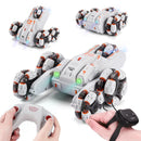 360-Degree Swing Arm Rc Car - Double Control 2.4G Multifunctional Five-Wheeled