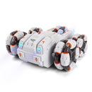 360-Degree Swing Arm Rc Car - Double Control 2.4G Multifunctional Five-Wheeled