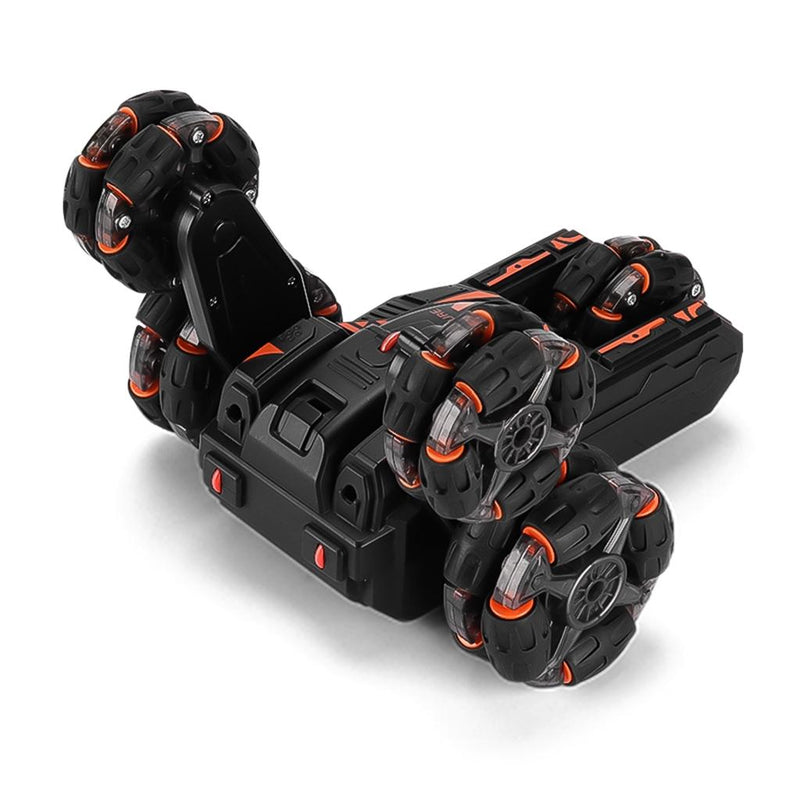 360-Degree Swing Arm Rc Car - Double Control 2.4G Multifunctional Five-Wheeled