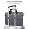 14.1 Inch Laptop Carrying Bag With Shoulder Strap - Handheld Briefcase Style - Black