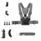 Adjustable Chest Strap with Mount and Screw - 4 In 1