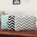 12 Wavy Pattern Notebook Liner Bag - Wavy Design - Gray