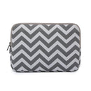 12 Wavy Pattern Notebook Liner Bag - Wavy Design - Gray