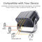 Portable Home Theater Projector - 720P 150 Lumens Grey