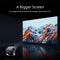 Portable Home Theater Projector - 720P 150 Lumens Grey