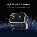 Portable Home Theater Projector - 720P 150 Lumens Grey
