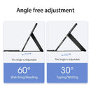 12.9 Ipad Pro Leather Case With Bluetooth Keyboard & Touchpad - Black