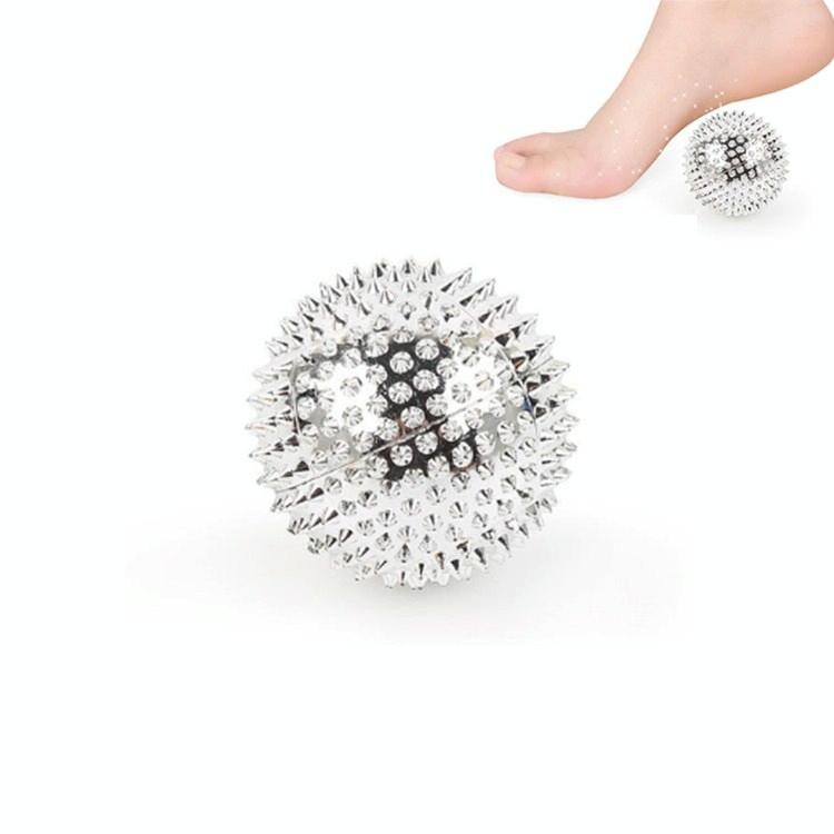 5.6Cm Magnetic Massage Ball For Muscle Relaxation - Gold