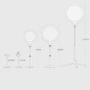 26Cm Live Broadcast Beauty Light Bracket With Cooling Bracket - Medium Version Black