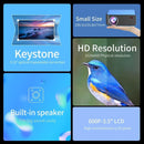 Portable Home Theater Projector - 1200 Lumens 1024X600 Resolution Blue