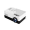 Portable Hd 1080P Led Projector With Tf / Av / Usb Support - White Black