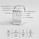 Portable Wifi Projector With Android 10 Os And Hd Display - White