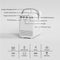 Portable Wifi Projector With Android 10 Os And Hd Display - White