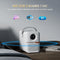 Portable Wifi Projector With Android 10 Os And Hd Display - White