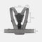 Adjustable Chest Strap with Mount and Screw - 3 In 1