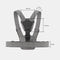 Adjustable Chest Strap with Mount and Screw - 3 In 1