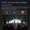 Portable Hd Wifi Projector For Android Devices - Black